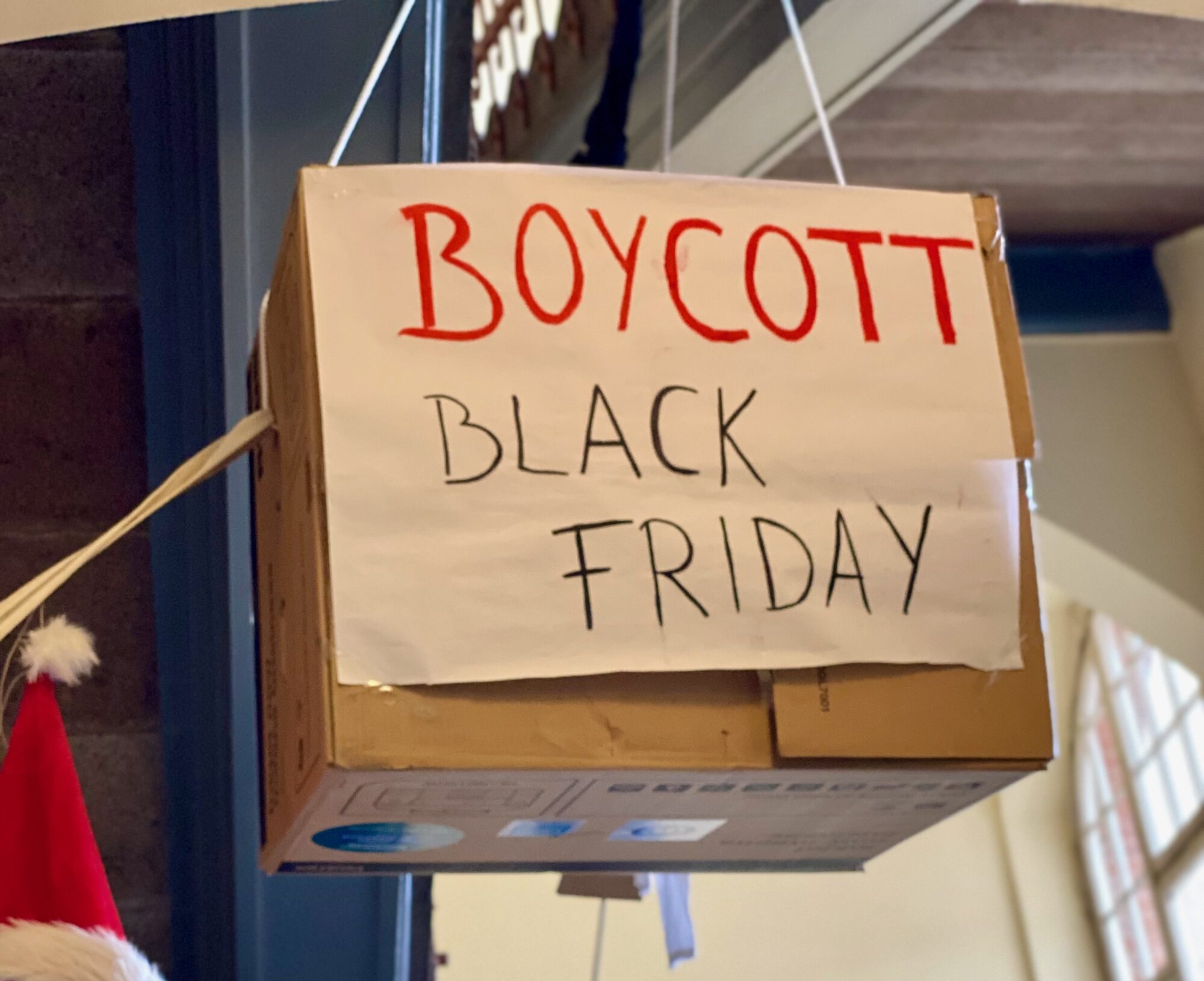 Boycott Black Friday DrosteHülshoffGymnasium Berlin